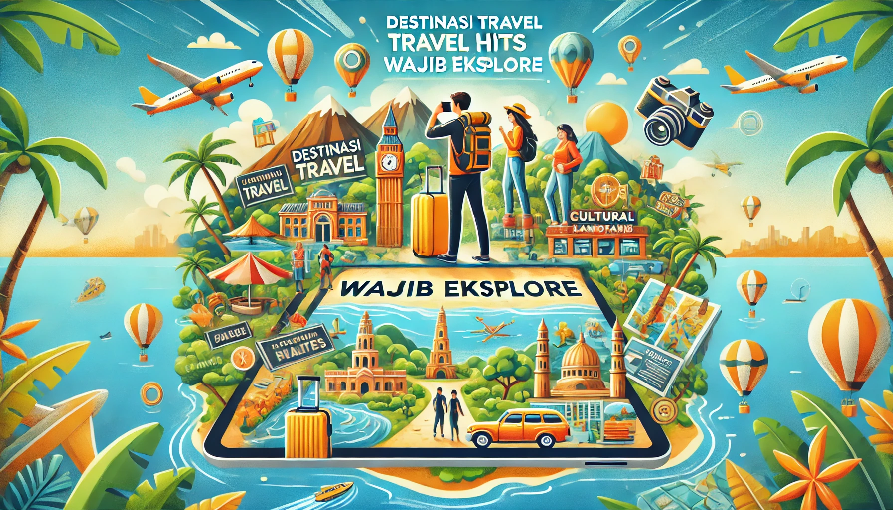 Destinasi Travel Hits Wajib Eksplore