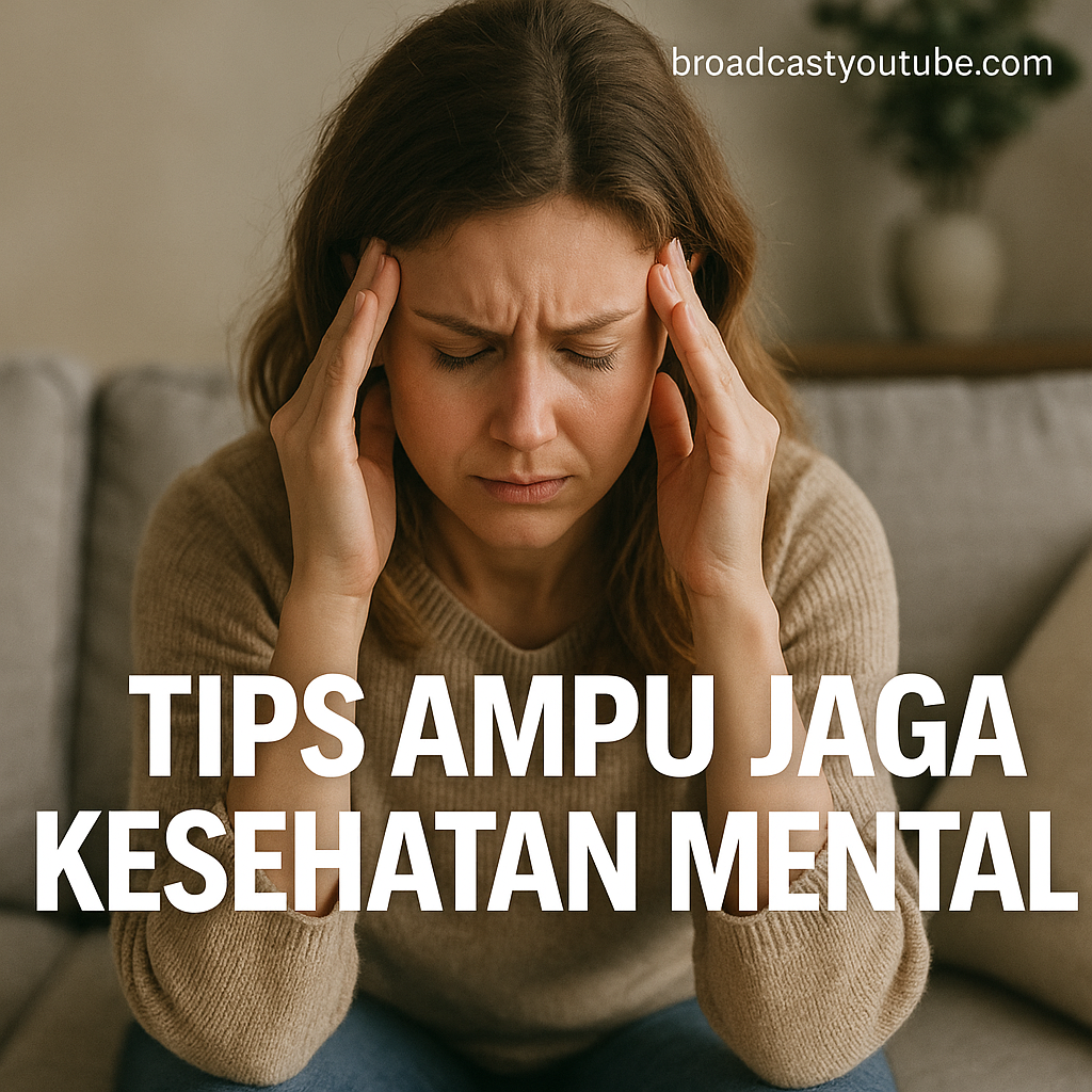 Tips Ampuh Jaga Kesehatan Mental