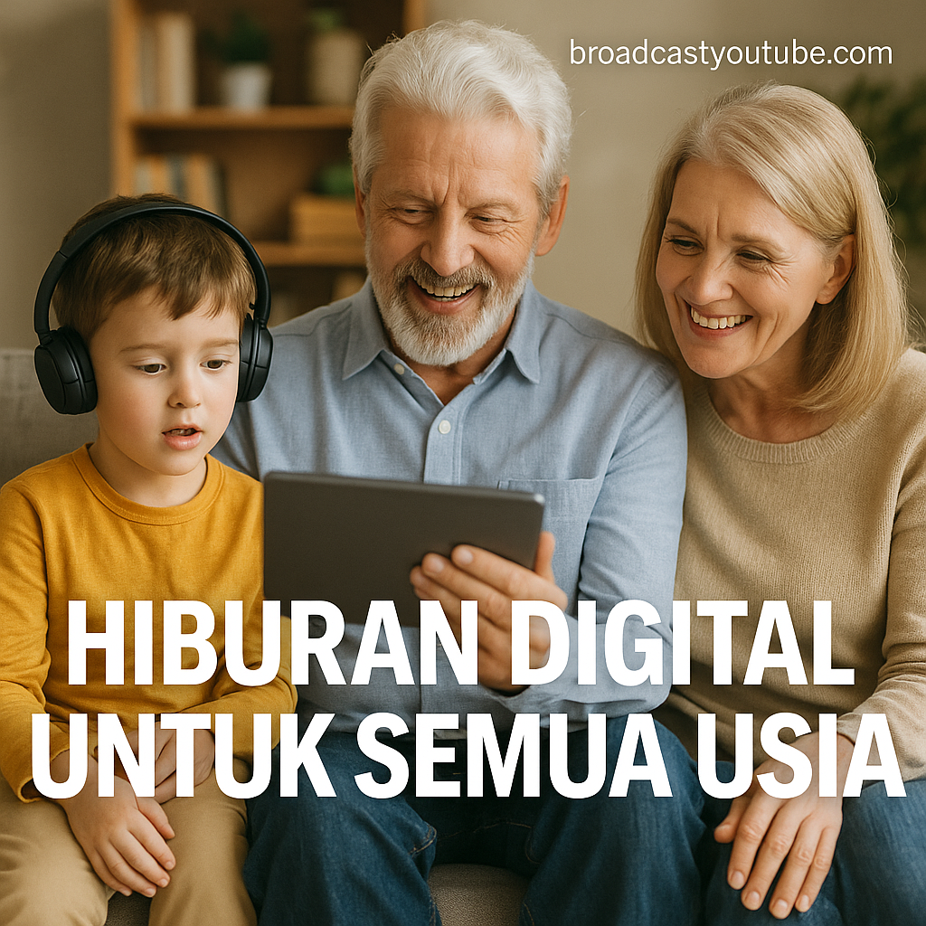 Hiburan Digital untuk Semua Usia