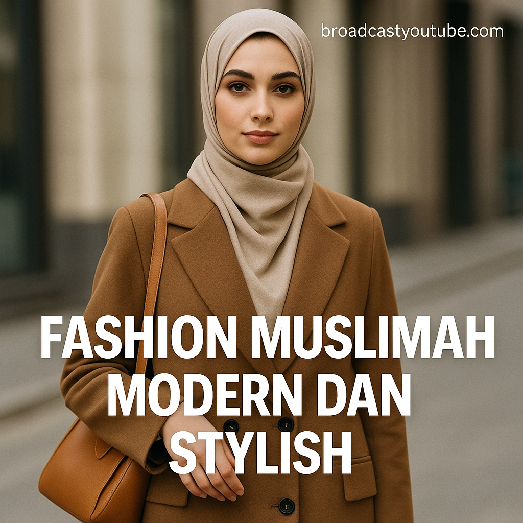 Fashion Muslimah Modern dan Stylish