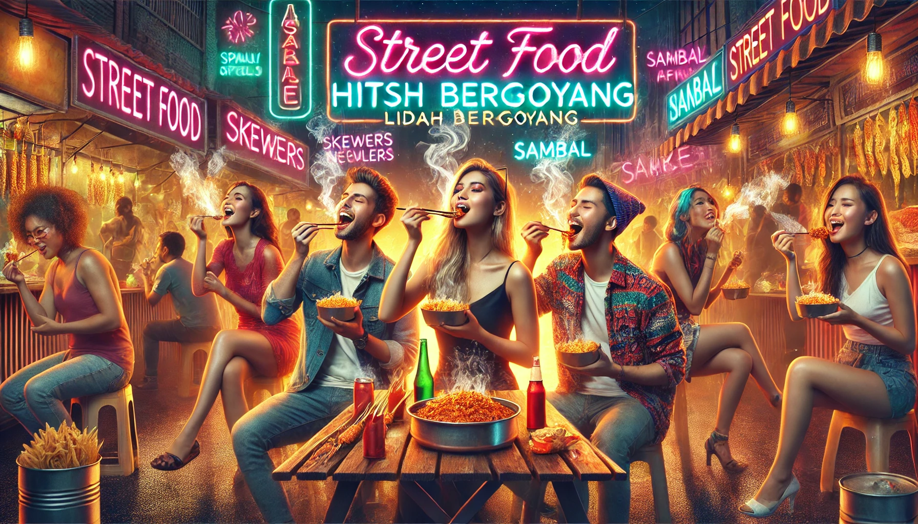 Street Food Hits Lidah Bergoyang