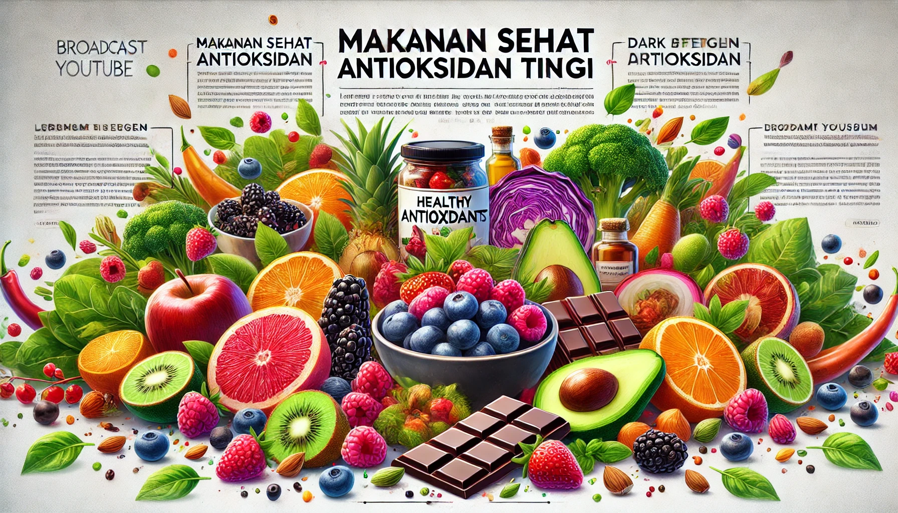 Makanan Sehat Antioksidan Tinggi