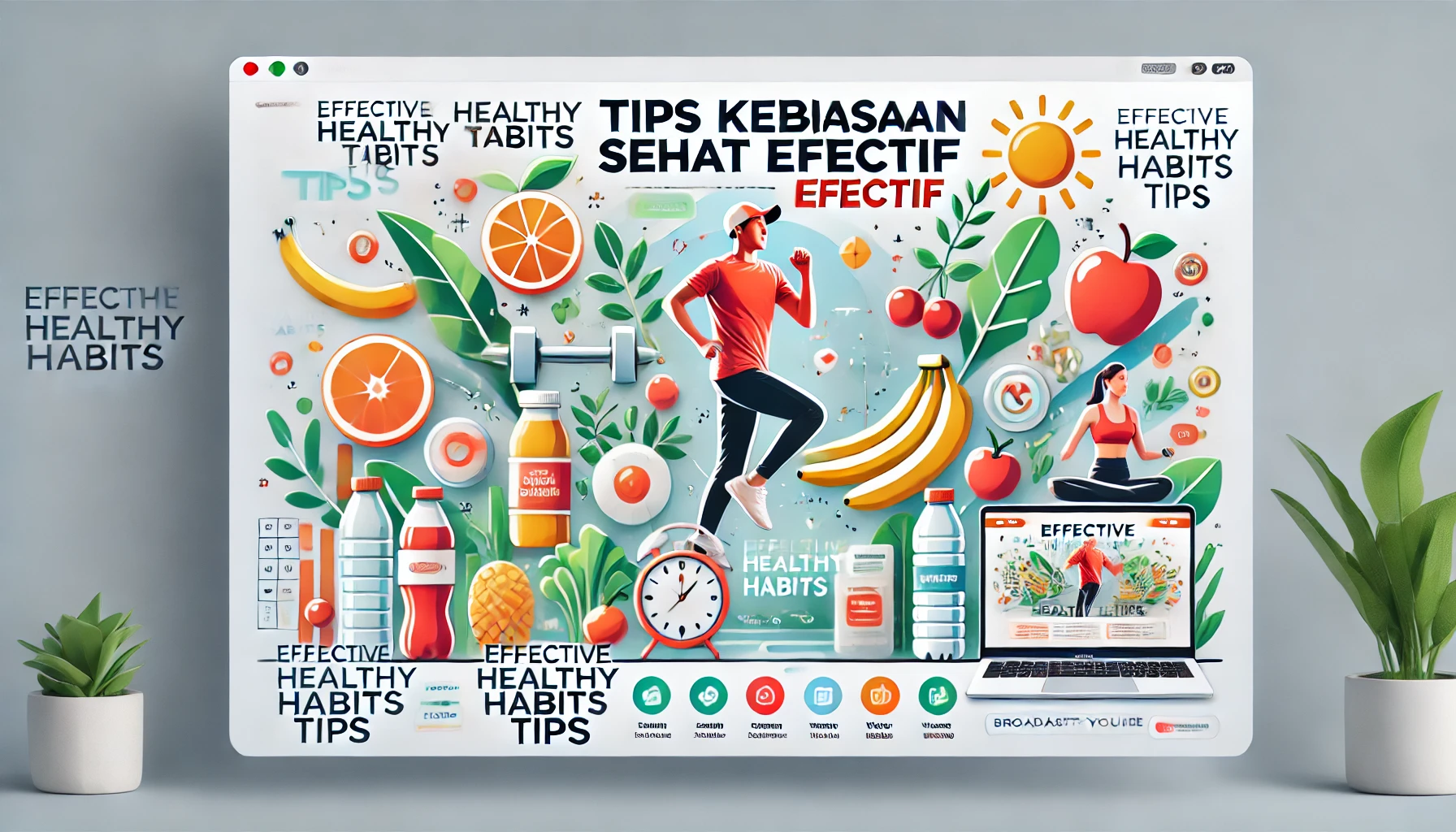 Tips Kebiasaan Sehat Efektif