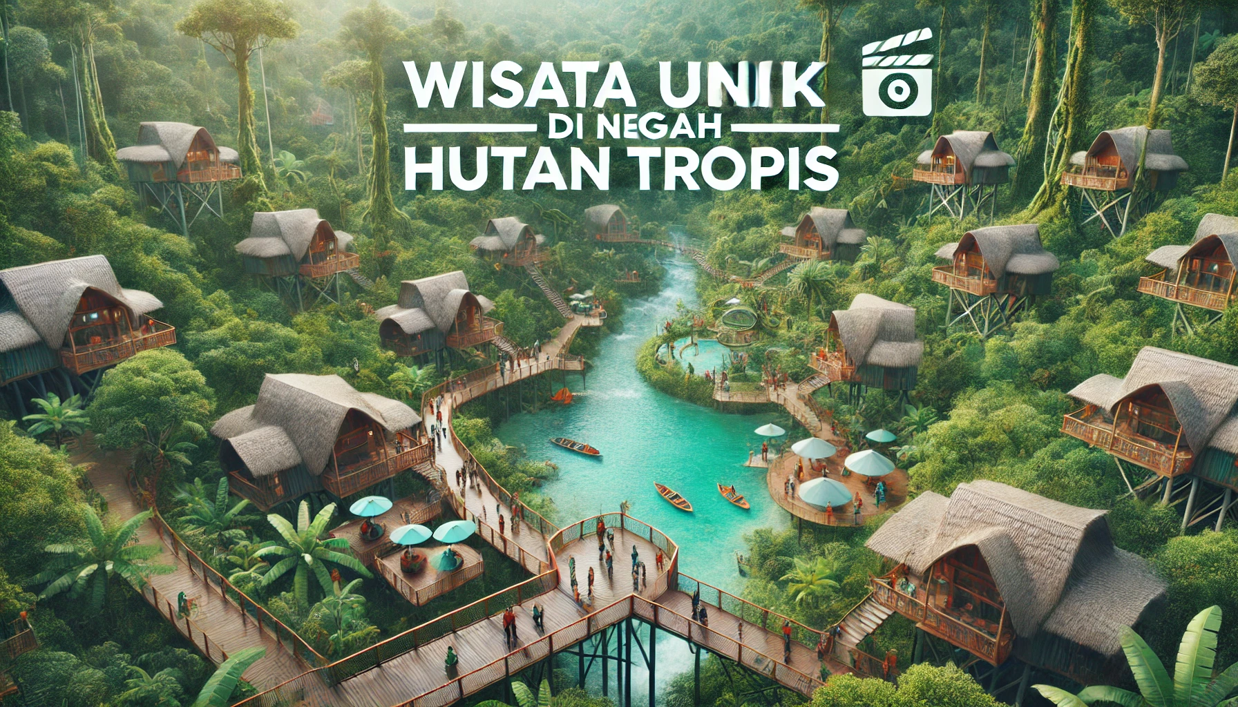 Wisata Unik Di Tengah Hutan Tropis