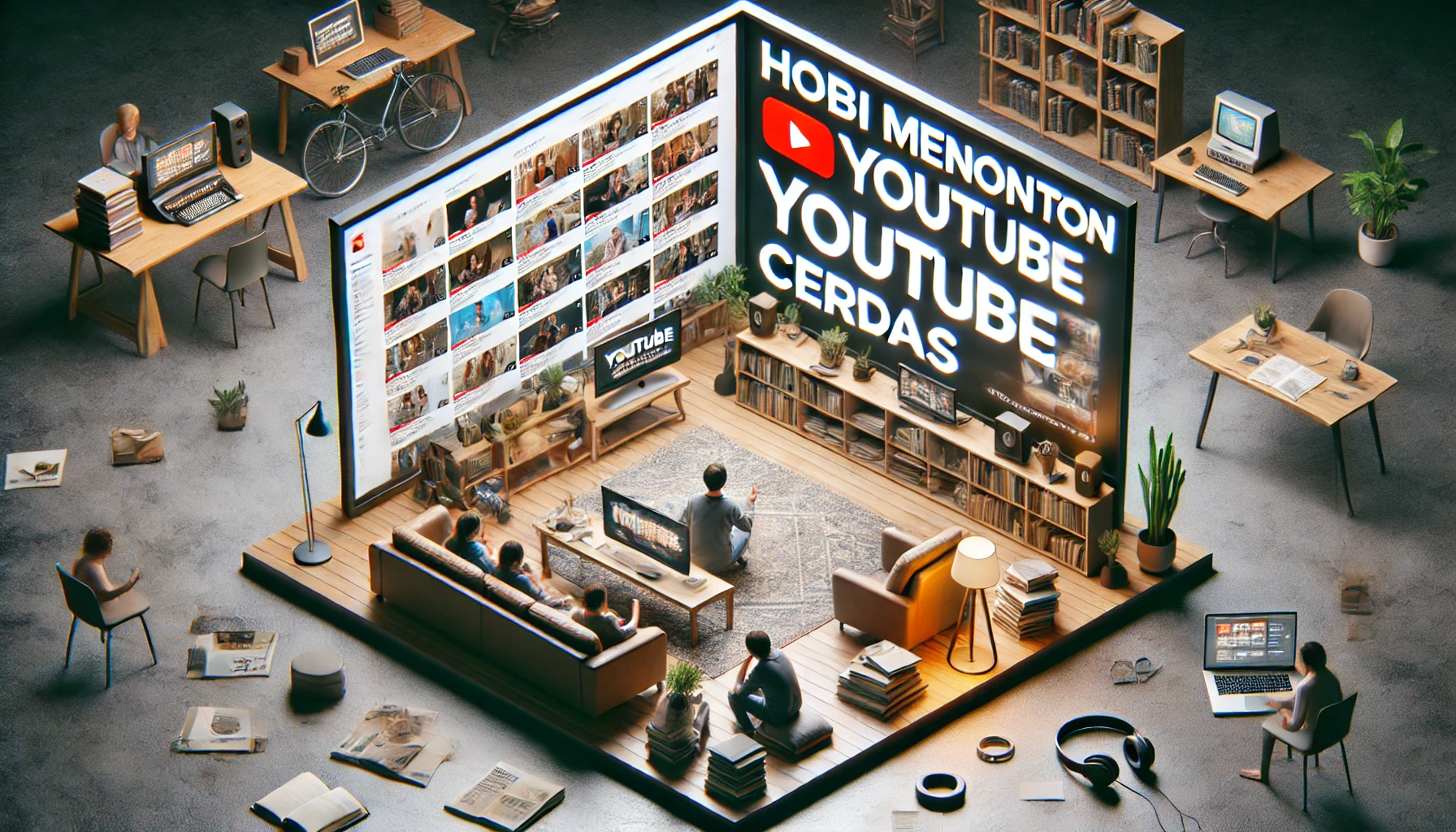 Hobi Menonton YouTube Cerdas