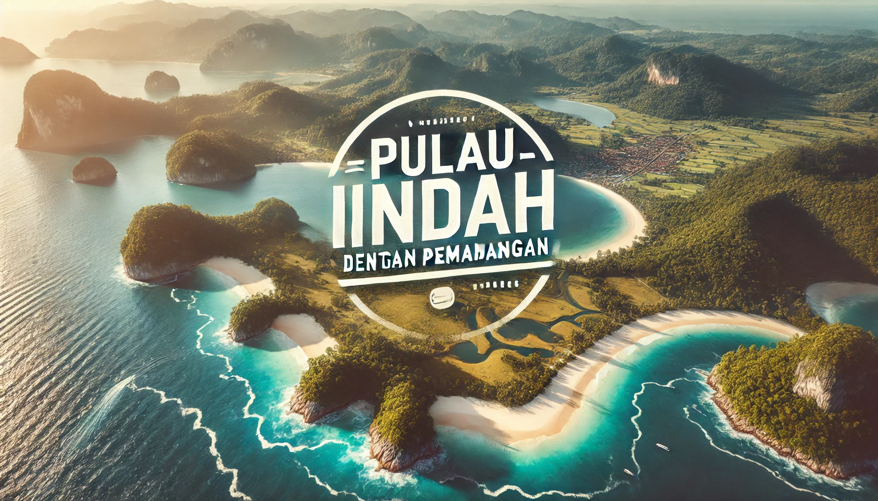 Pulau Indah Dengan Pemandangan