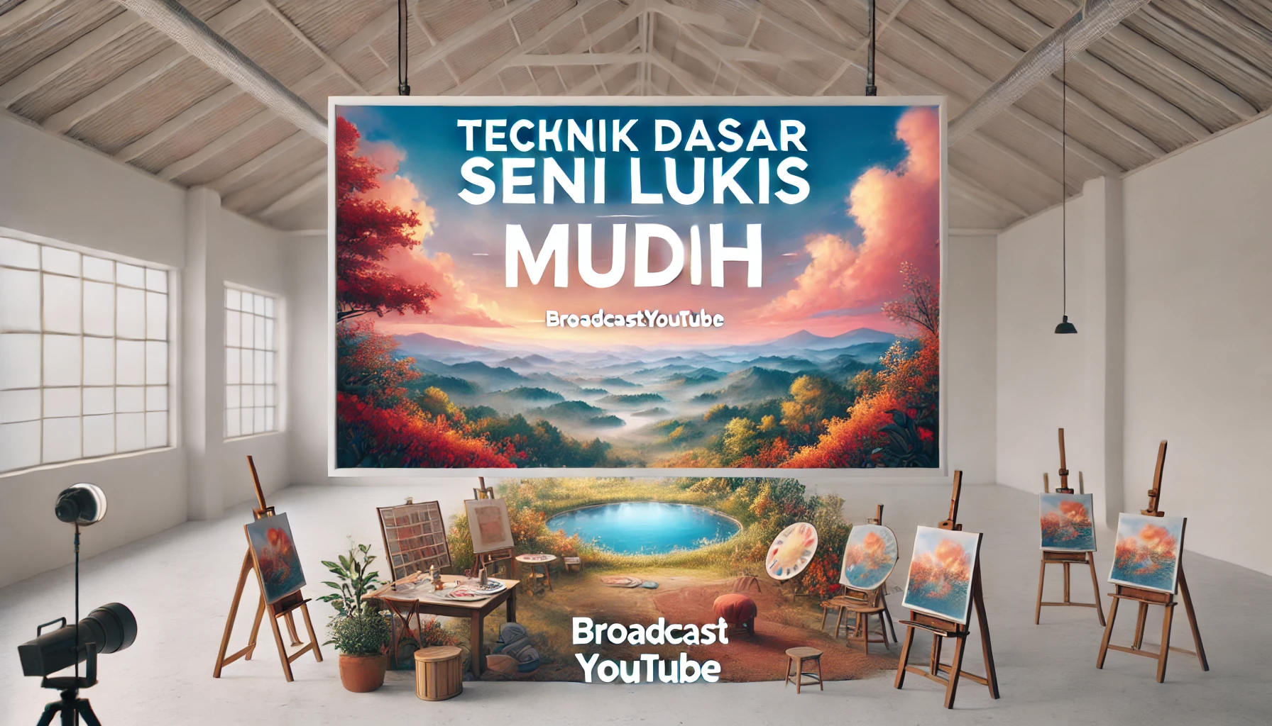 Teknik Dasar Seni Lukis Mudah