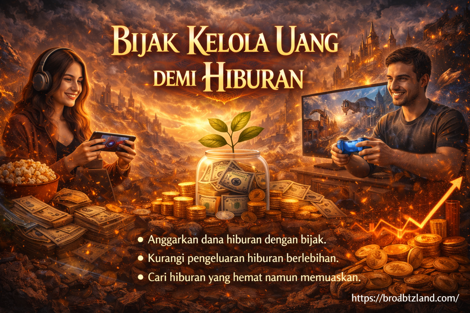 Bijak Kelola Uang demi Hiburan