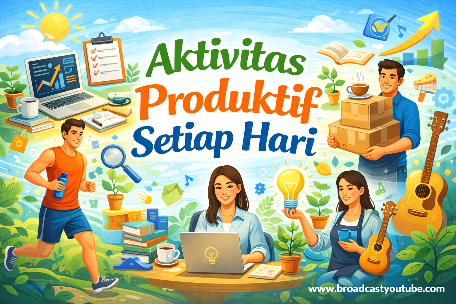Aktivitas Produktif Setiap Hari
