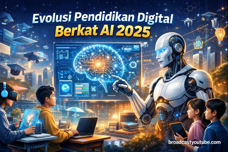 Evolusi Pendidikan Digital Berkat AI 2025
