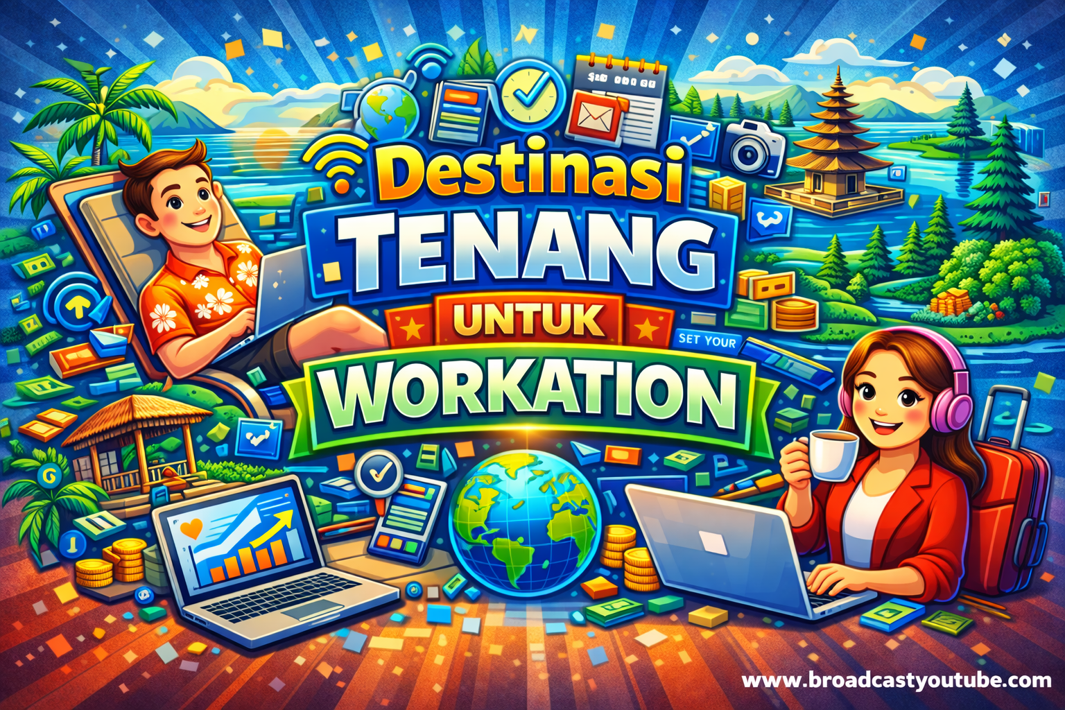 Destinasi Tenang Untuk Workation