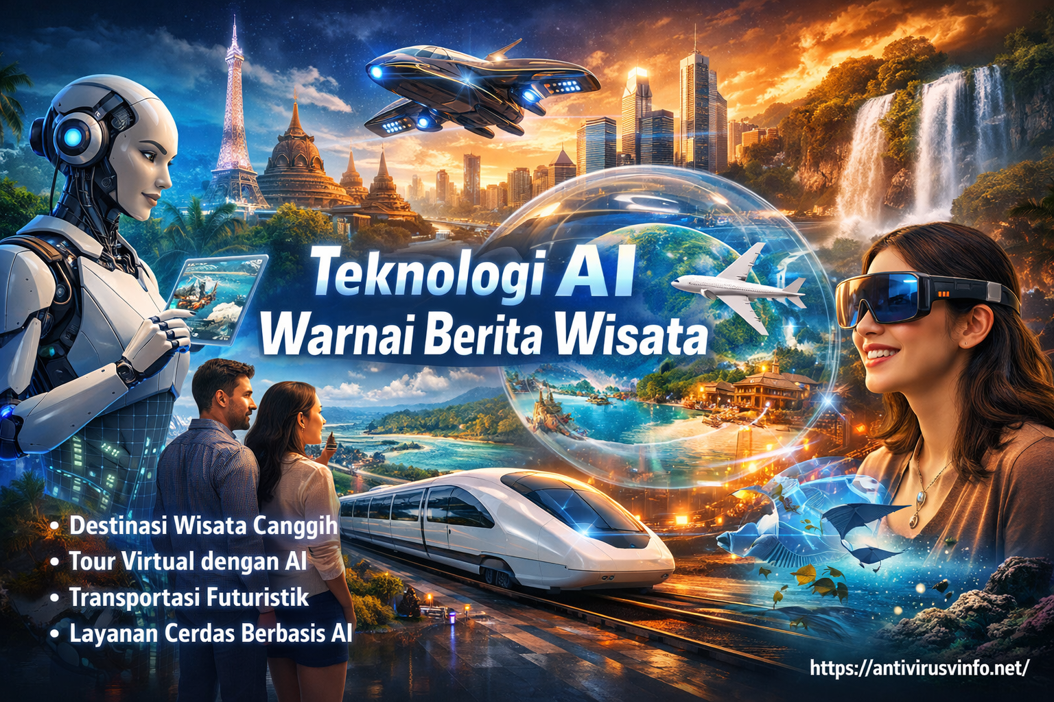 Teknologi AI Warnai Berita Wisata