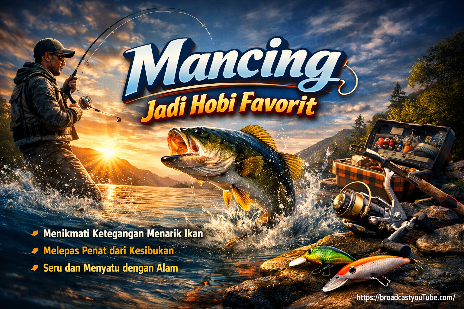 Mancing Jadi Hobi Favorit