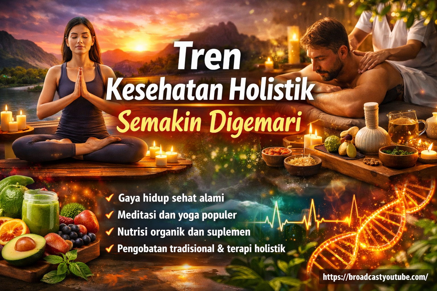 Tren Kesehatan Holistik Semakin Digemari