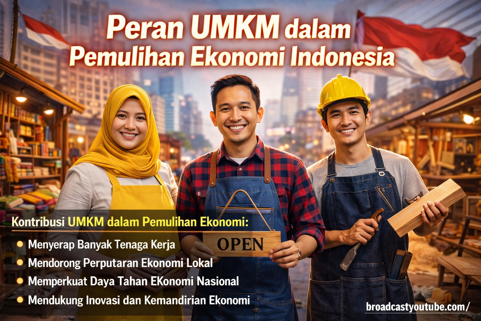 Peran UMKM dalam Pemulihan Ekonomi Indonesia