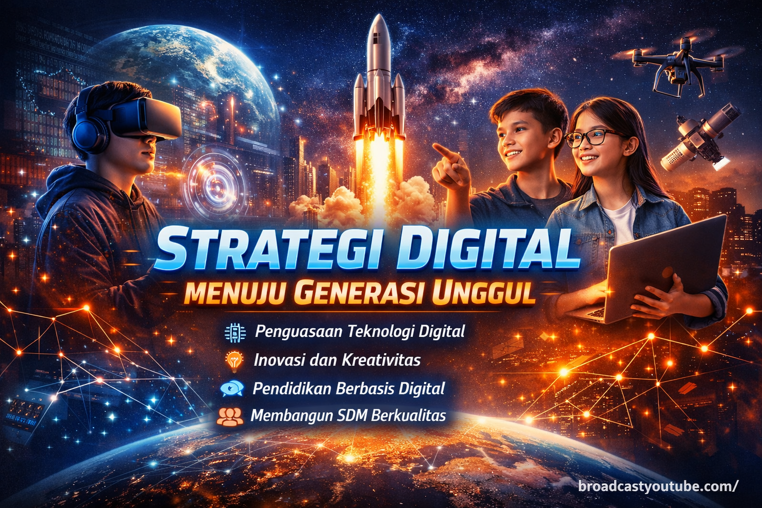 Strategi Digital Menuju Generasi Unggul