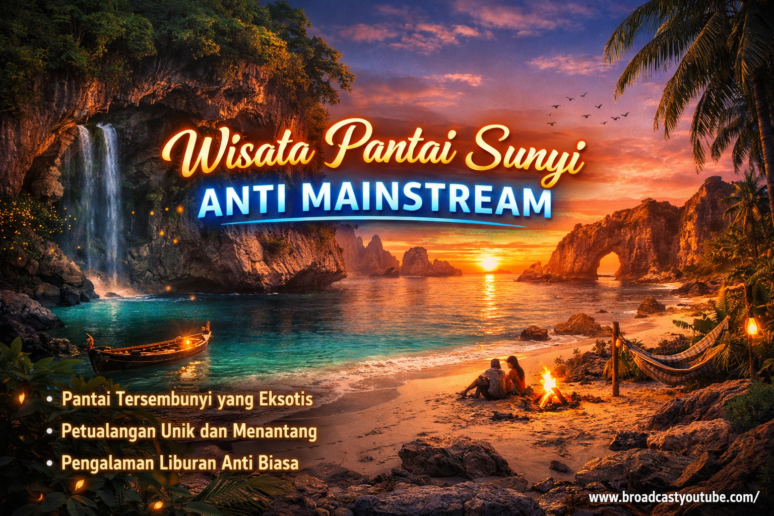 Wisata Pantai Sunyi Anti Mainstream